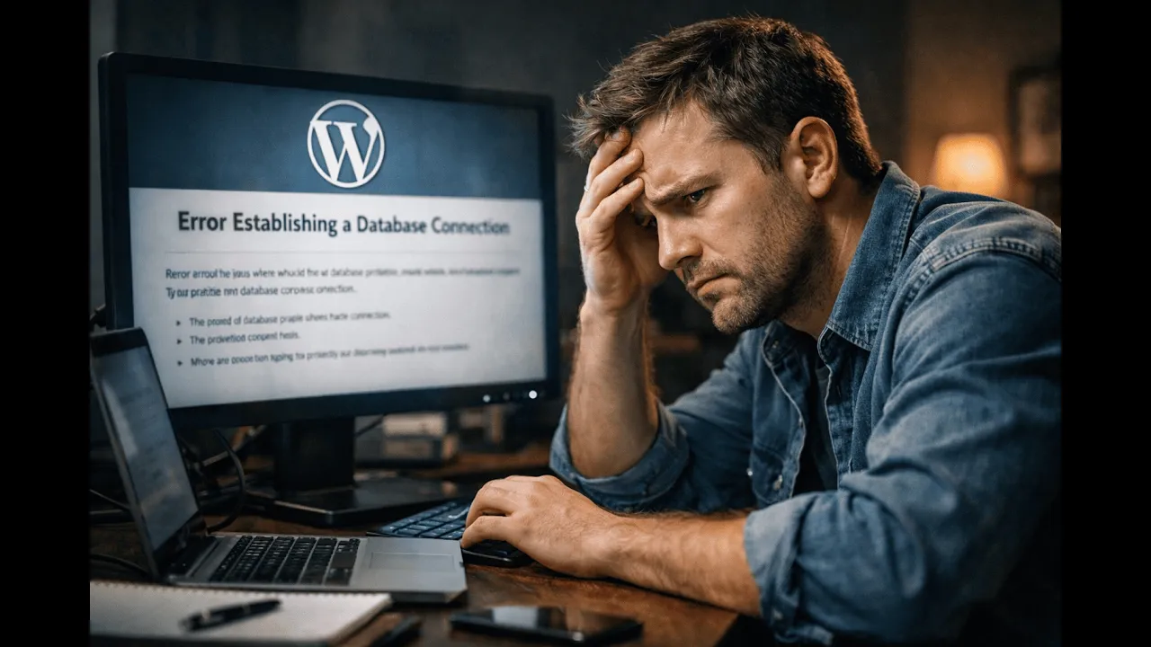 Fix Wordpress error establishing database connection