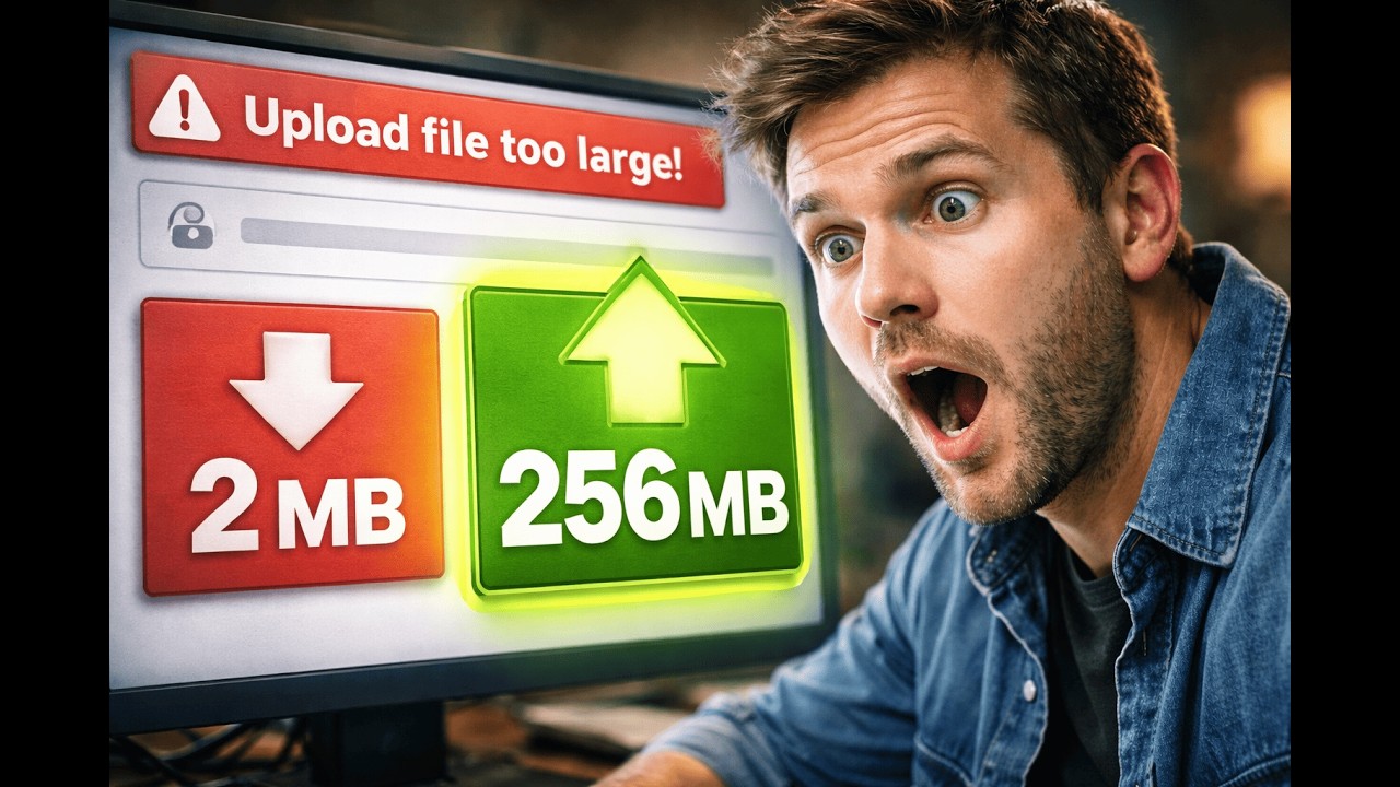 How to Increase Upload Size Limit in WordPress & cPanel (Step-by-Step)