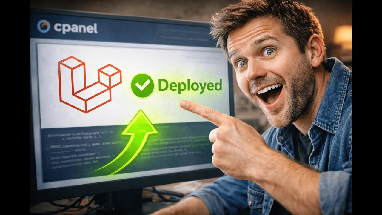 deploy laravel application in cPanel