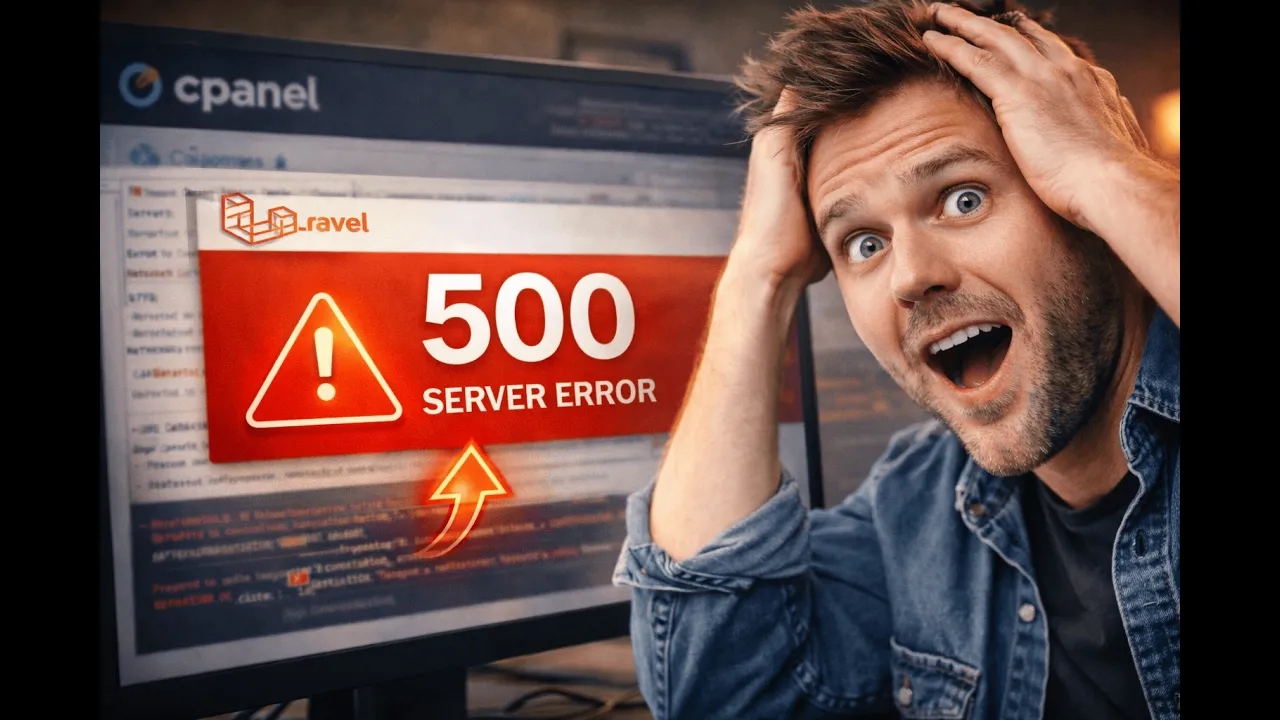 fix laravel 500 error